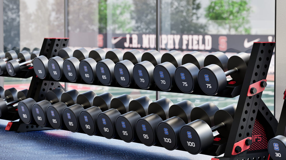 Capacity without wasting the room behind the rack.