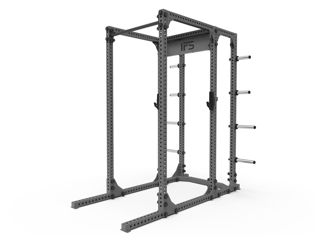PR6-41F: 6-POST FLAT FOOT POWER RACK