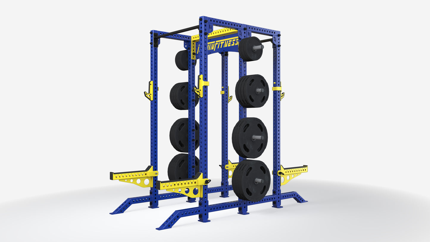 PRO SERIES DOUBLE HALF RACK DH-6