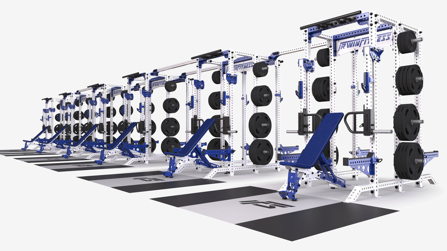 PRO SERIES DOUBLE HALF RACK DH-6