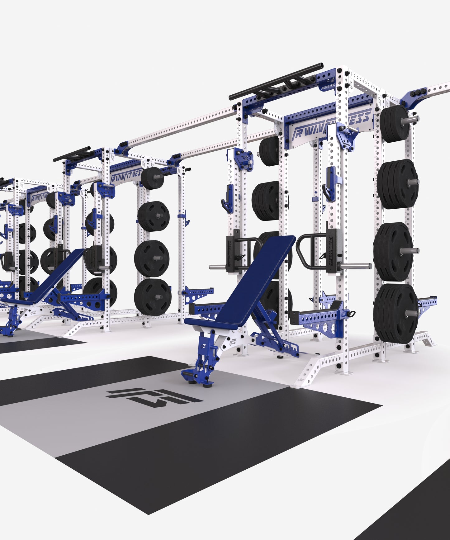 PRO SERIES DOUBLE HALF RACK DH-6