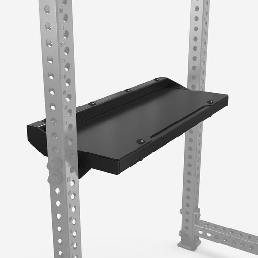 RACK MOUNTED SINGLE POST FLAT STORAGE SHELF
