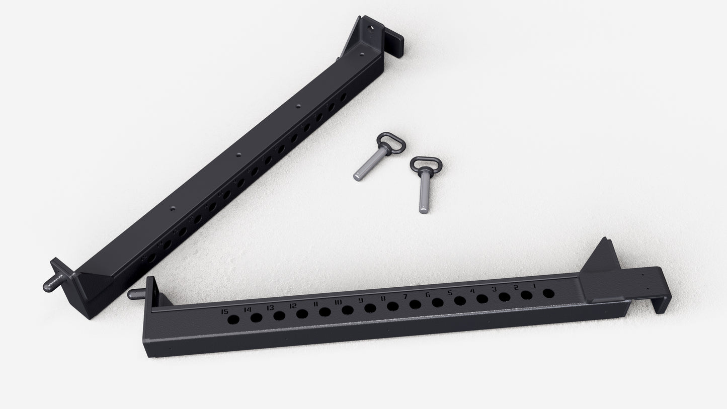 PRO SERIES FLIP-DOWN SAFTIES (PAIR)