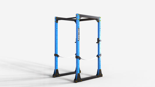 ALPHA SERIES FLAT FOOT POWER RACK - 83"