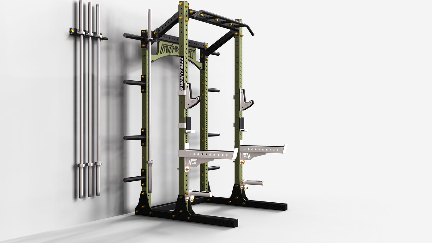 3-BAR WALL MOUNT BARBELL STORAGE