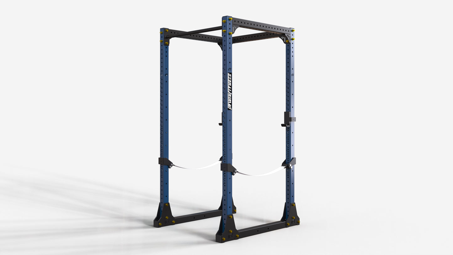 ALPHA SERIES FLAT FOOT POWER RACK - 93"