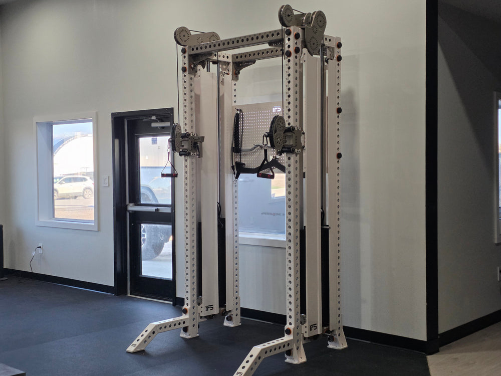 FREE STANDING DUAL FUNCTIONAL CABLE COLUMN