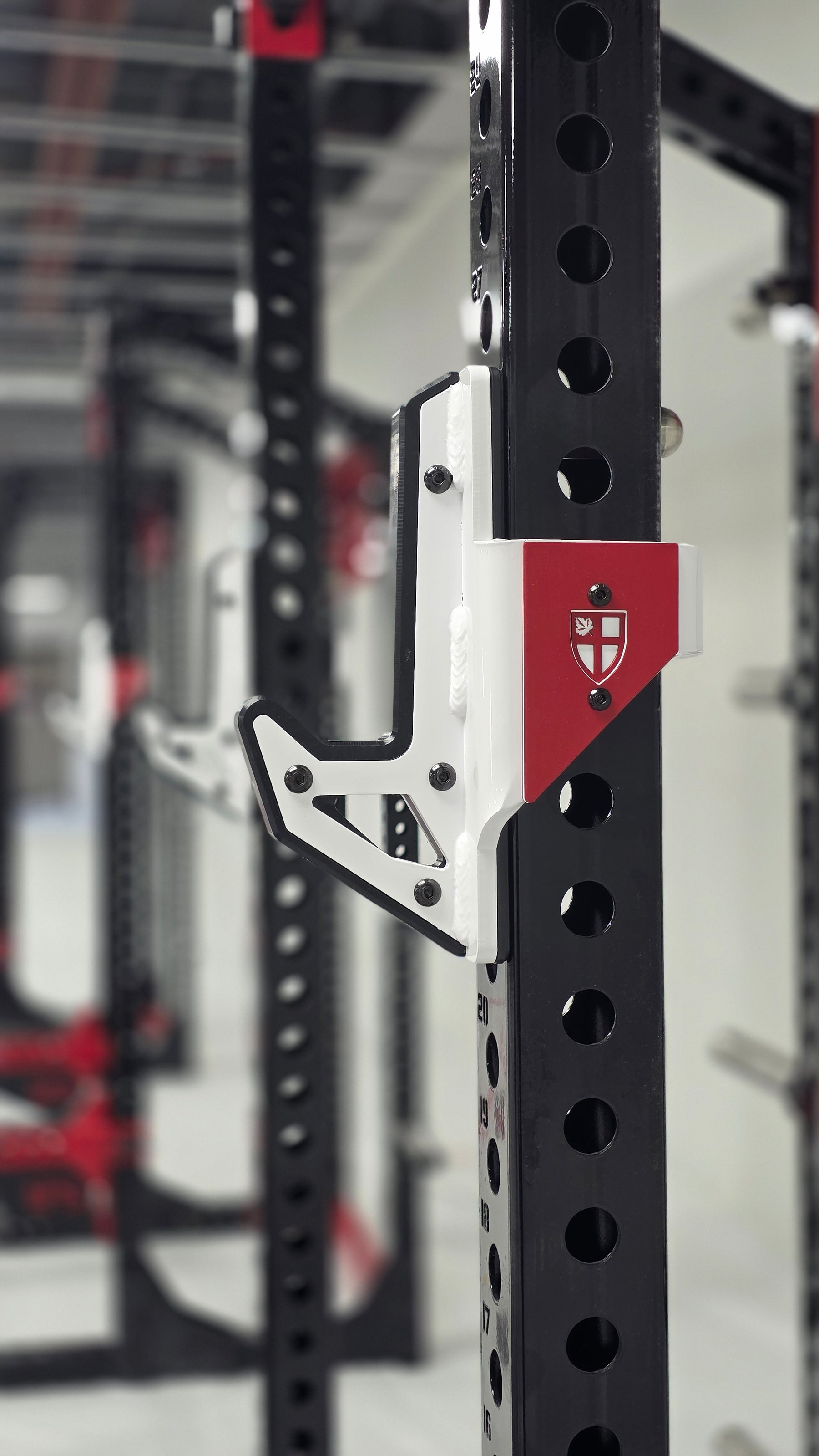 Industrial Athletics custom rack detail