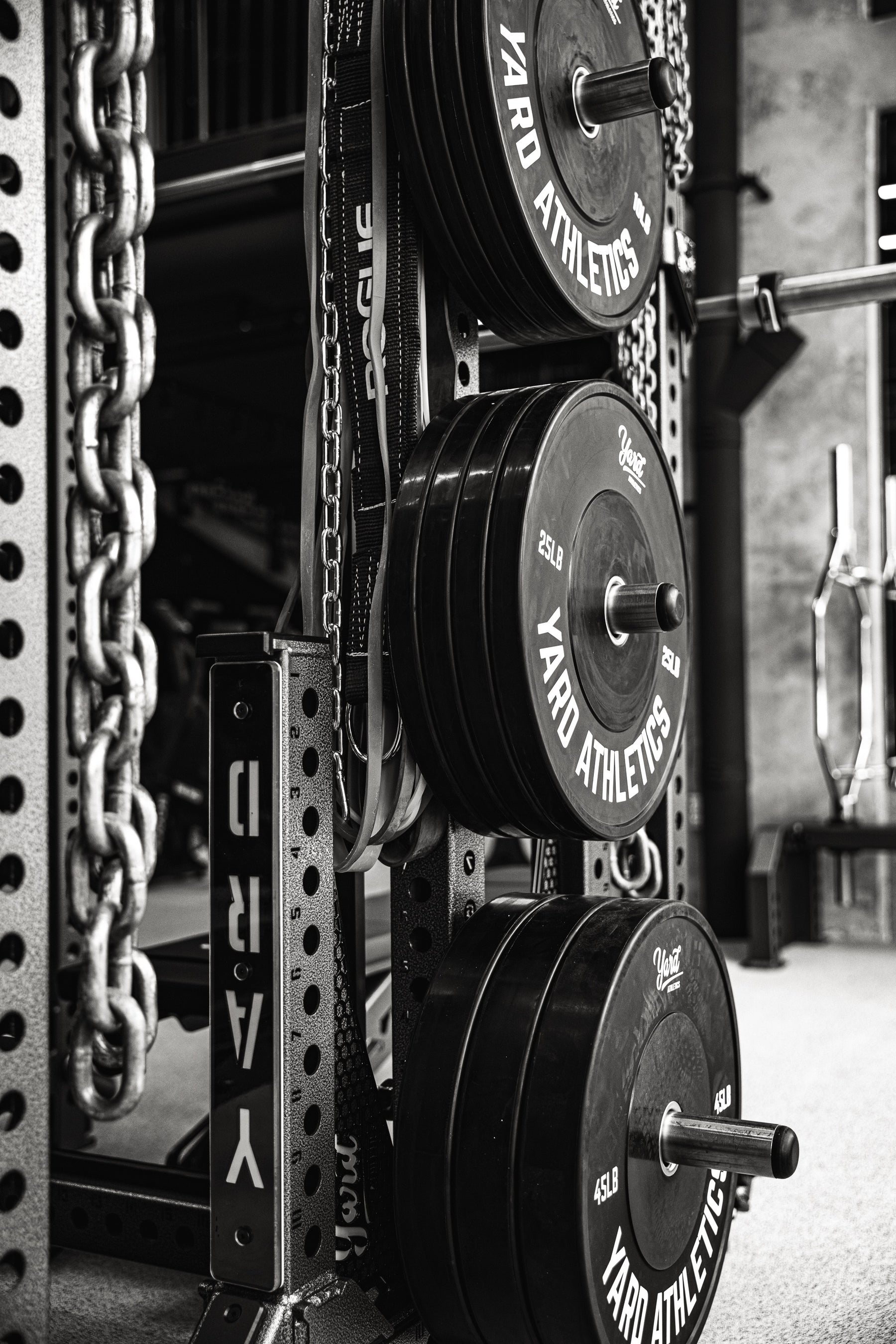 Yard Athletics custom rack detail