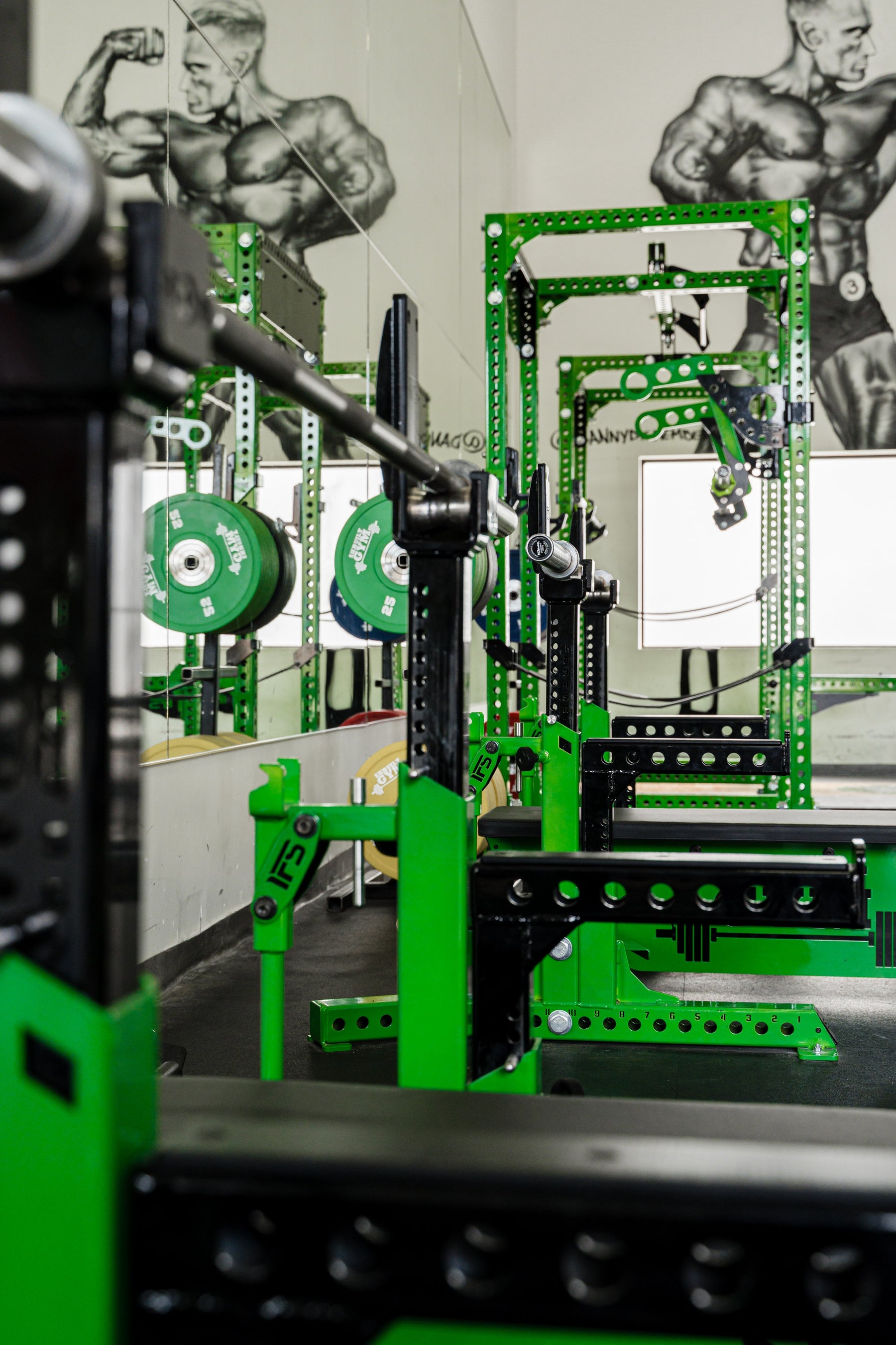 SKBuilt Gym strength floor overview