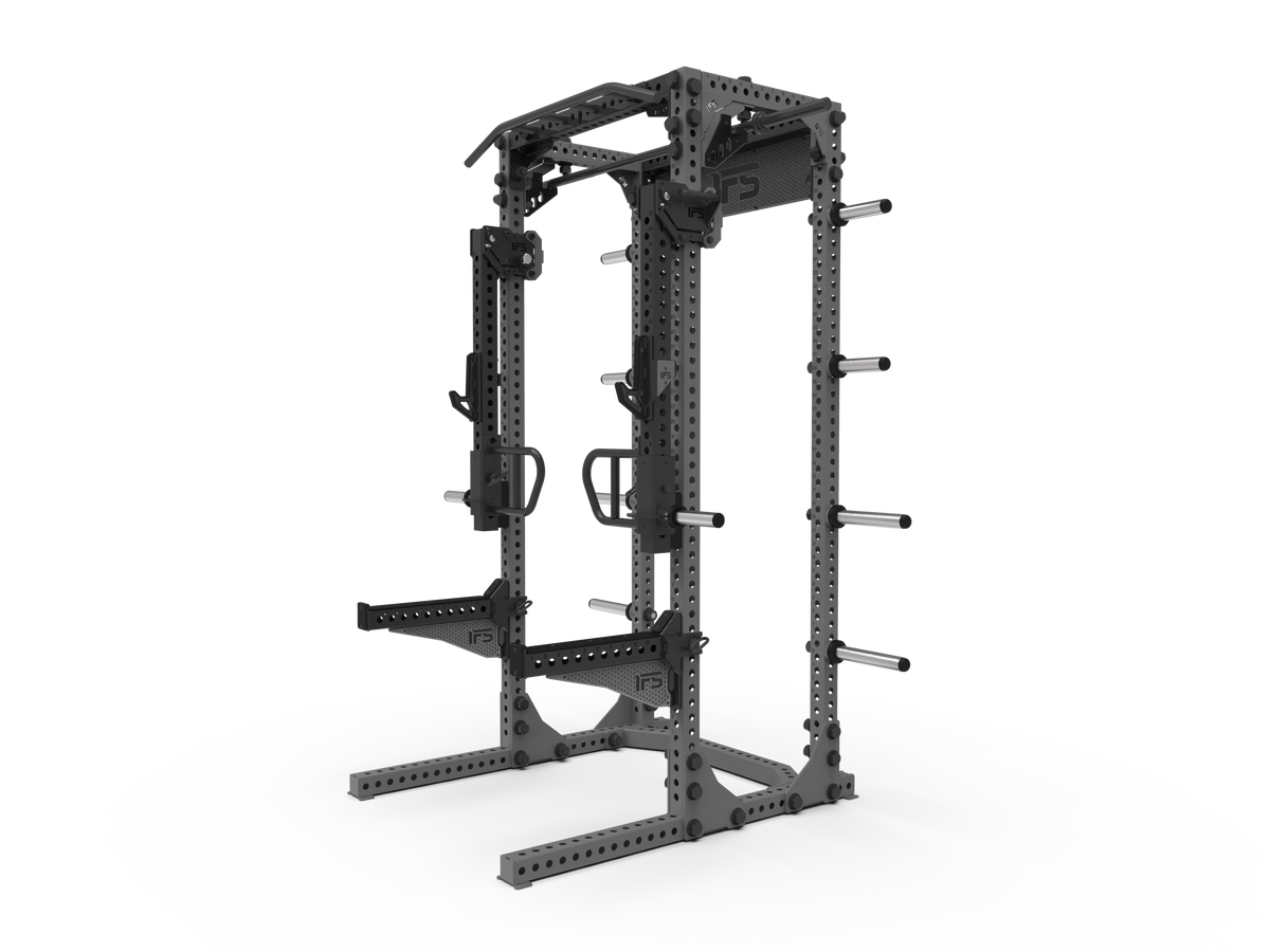 HR-24F: 24" DEPTH FLAT FOOT HALF RACK
