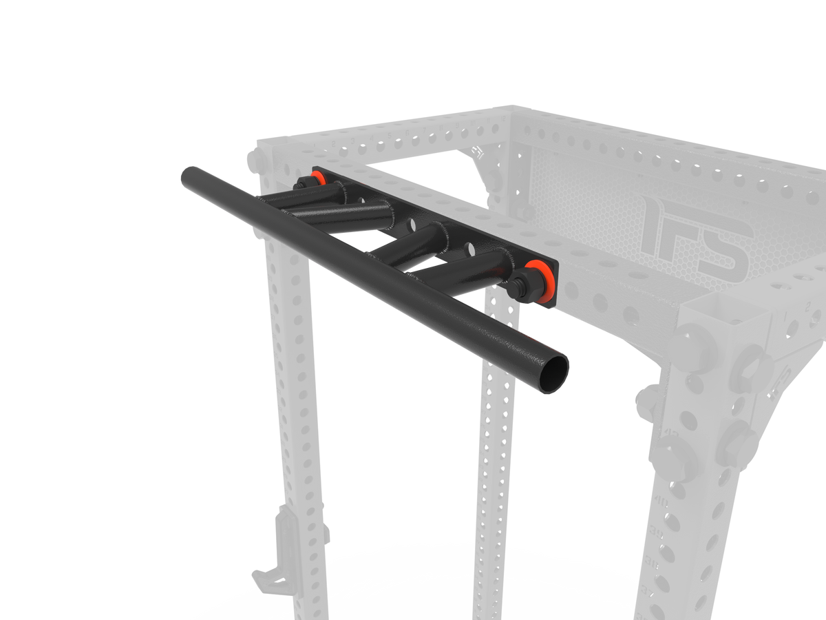 RACK ATTACHED STRAIGHT MULTI-GRIP PULLUP