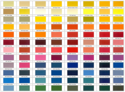 Product Color Selection - Alpha Series Racks