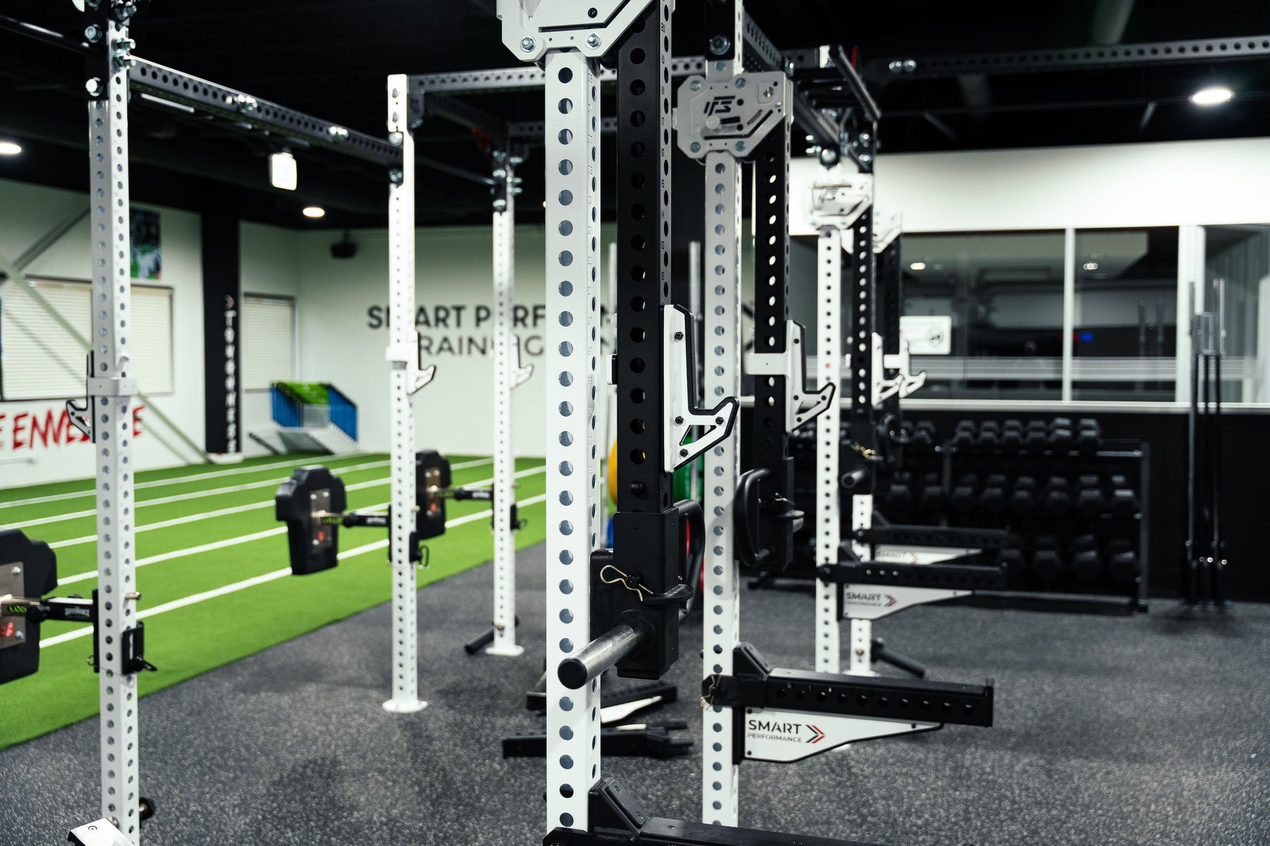 Smart Performance branded rack detail