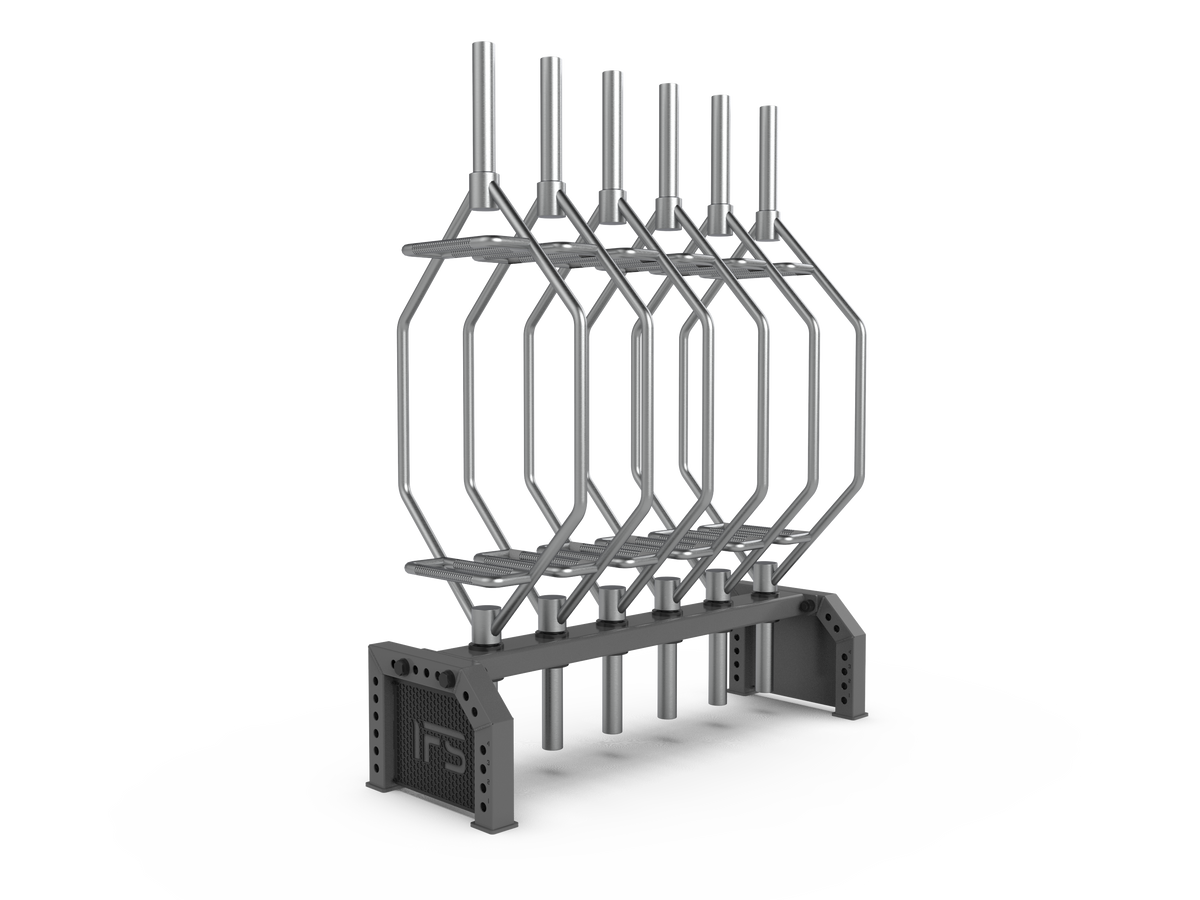 Free Standing 6-Bar Rack