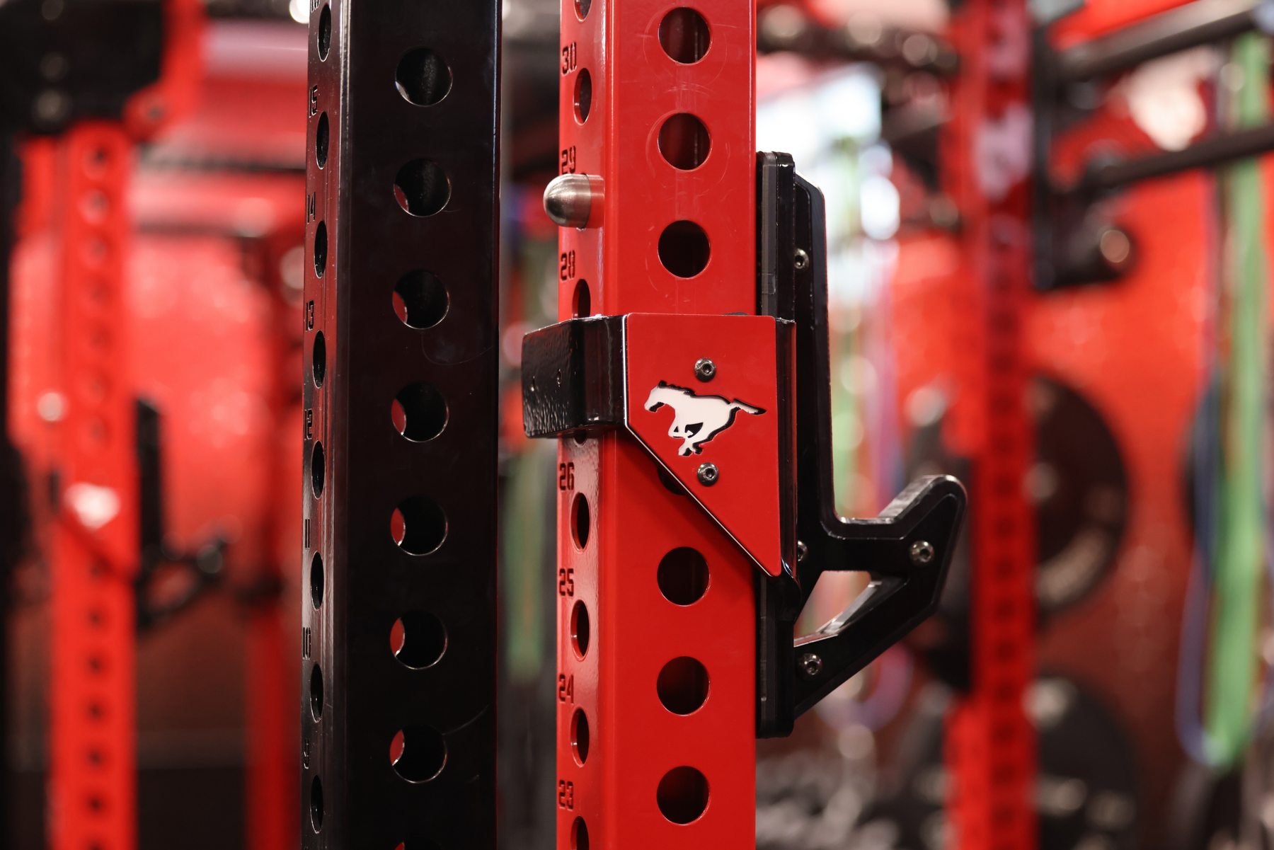 Calgary Stampeders custom rack detail