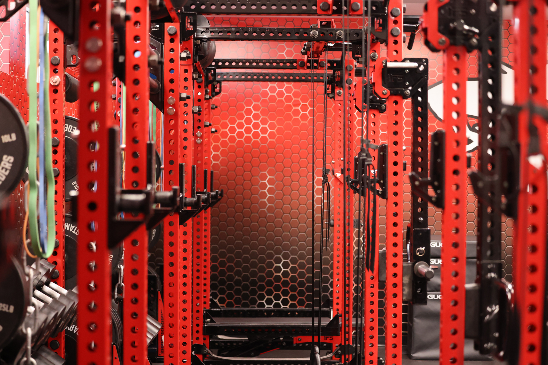 Calgary Stampeders training station detail