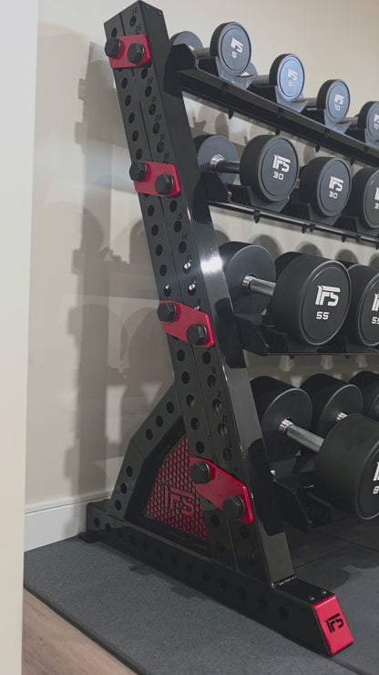 IRWIN FITNESS ROUND URETHANE DUMBBELLS