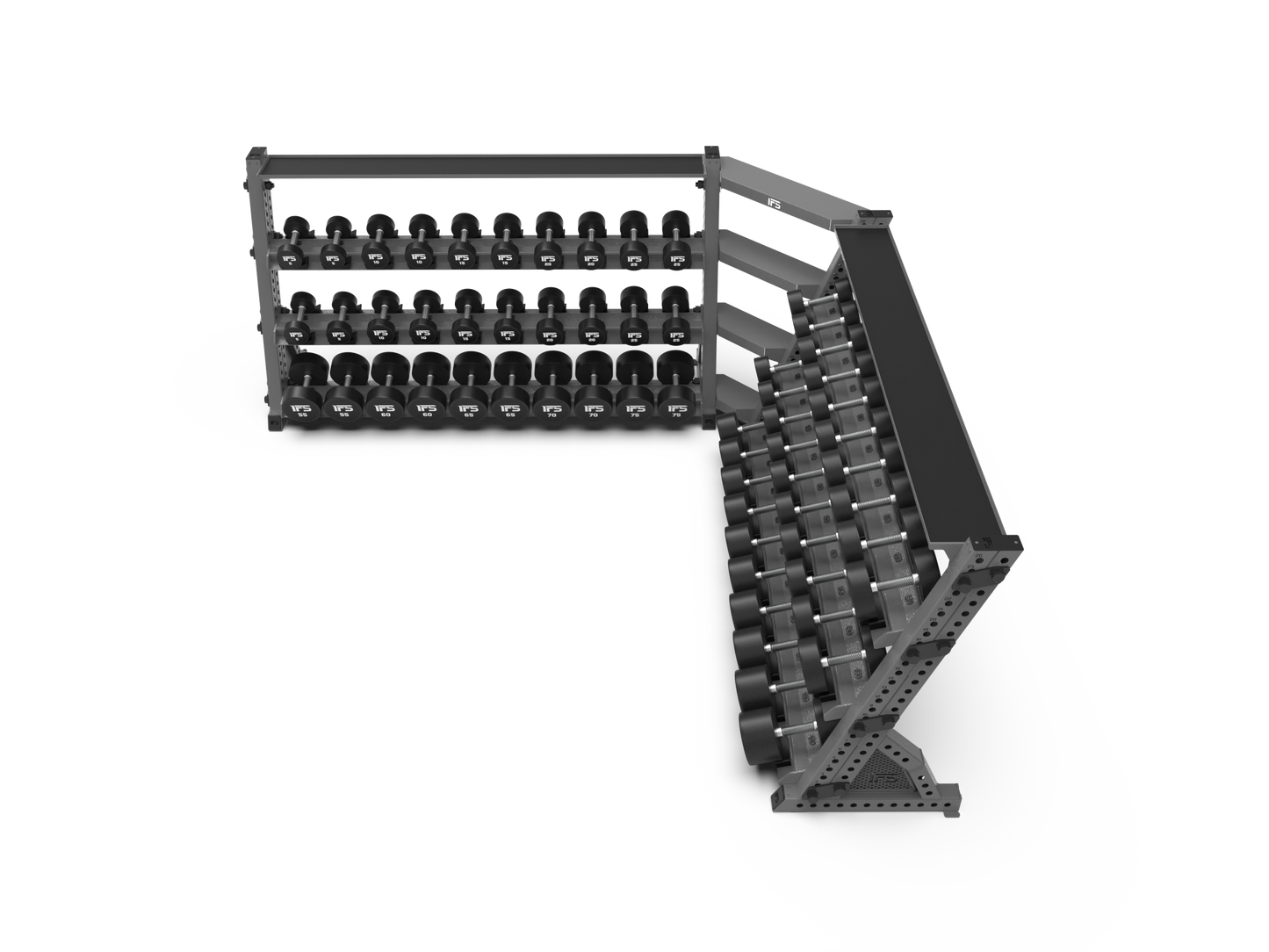 Citadel Corner Flat Shelves