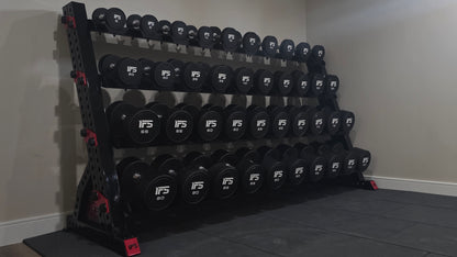 IRWIN FITNESS ROUND URETHANE DUMBBELLS