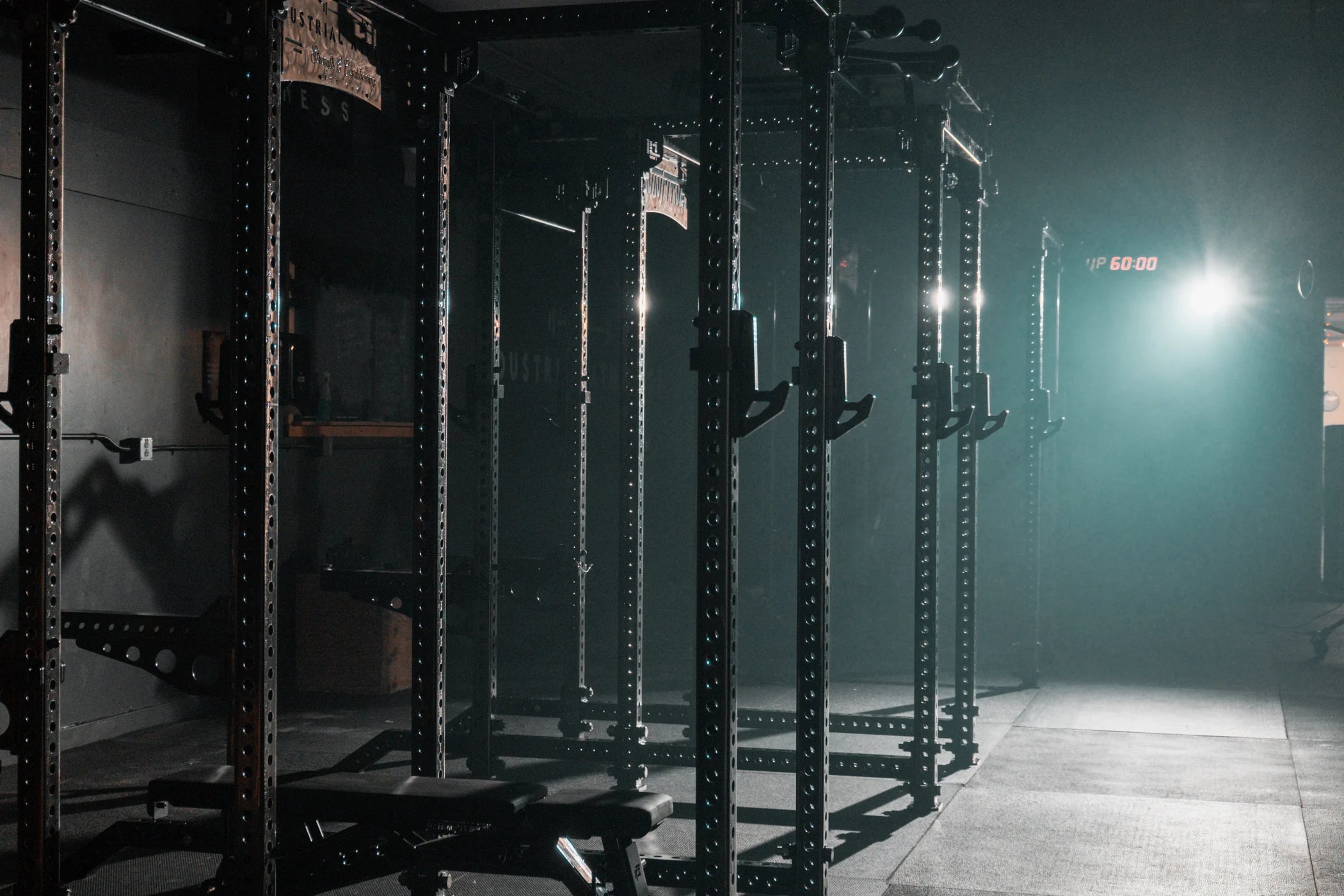 Irwin Fitness rack installation
